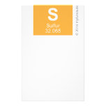 S  Stationery