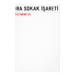 LONDRA SOKAK İŞARETİ  Stationery