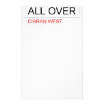 ALL Over  Stationery