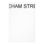 SHOREHAM STREET  Stationery