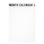 14 month calendar  Stationery