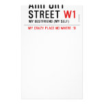 AIRPORT Street  Stationery