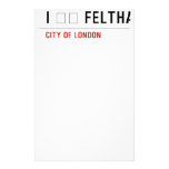 I ❤️ FELTHAM  Stationery