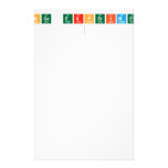 science experiments
   Stationery