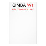 SIMBA  Stationery