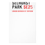 Selhurst park  Stationery