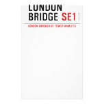 LONDON BRIDGE  Stationery