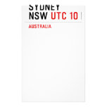 Sydney NSW  Stationery