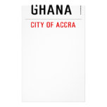 GHANA  Stationery