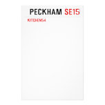  PECKHAM  Stationery