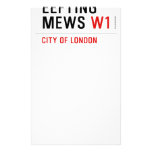 EEFTING MEWS  Stationery