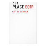 Ely Place  Stationery