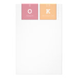 ok  Stationery