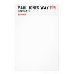 Paul Jones Way  Stationery
