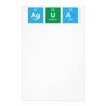 Agua  Stationery