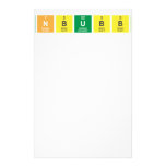 F|Un|Bubb|Les  Stationery