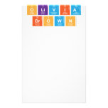 Olivia
 Brown  Stationery