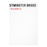 Westminster Bridge  Stationery