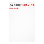 GAZA STRIP  Stationery