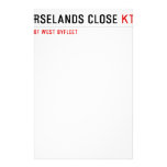 Gorselands Close  Stationery