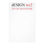 dESIGN  Stationery