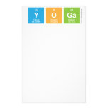 yoga  Stationery