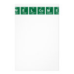 WELCOME  Stationery