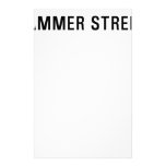 Jammer Street  Stationery