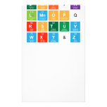Abcdef
 ghijk
 lmnopq
 rstuv
 wxy&z  Stationery