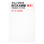 Victoria  Beckamm  Stationery