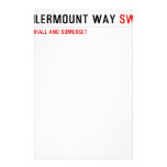 Dellermount way  Stationery