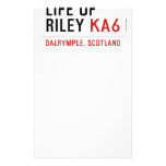 life of  riley  Stationery