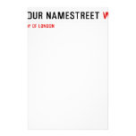 your namestreet  Stationery