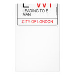 E   Stationery