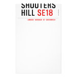 Shooters  Hill  Stationery