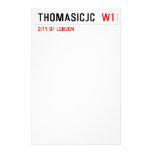 thomasicjc   Stationery