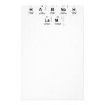 Hannah 
 Lam  Stationery