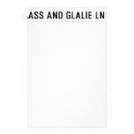 Froslass and glalie ln  Stationery