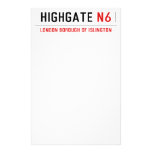 Highgate  Stationery