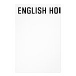 The English HOUSE  Stationery