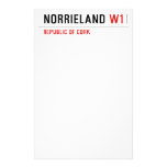 NORRIELAND  Stationery