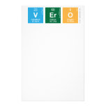 VERO  Stationery