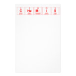 Oh Chemistree  Stationery