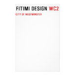 FitiMi Design  Stationery