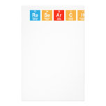 Element Research Project  Stationery
