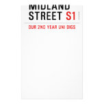 Midland Street  Stationery