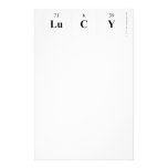LUCY  Stationery