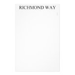 Richmond way   Stationery