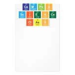 Mrs 
 Campos
 Science
 Class  Stationery
