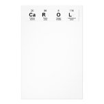 Carol  Stationery